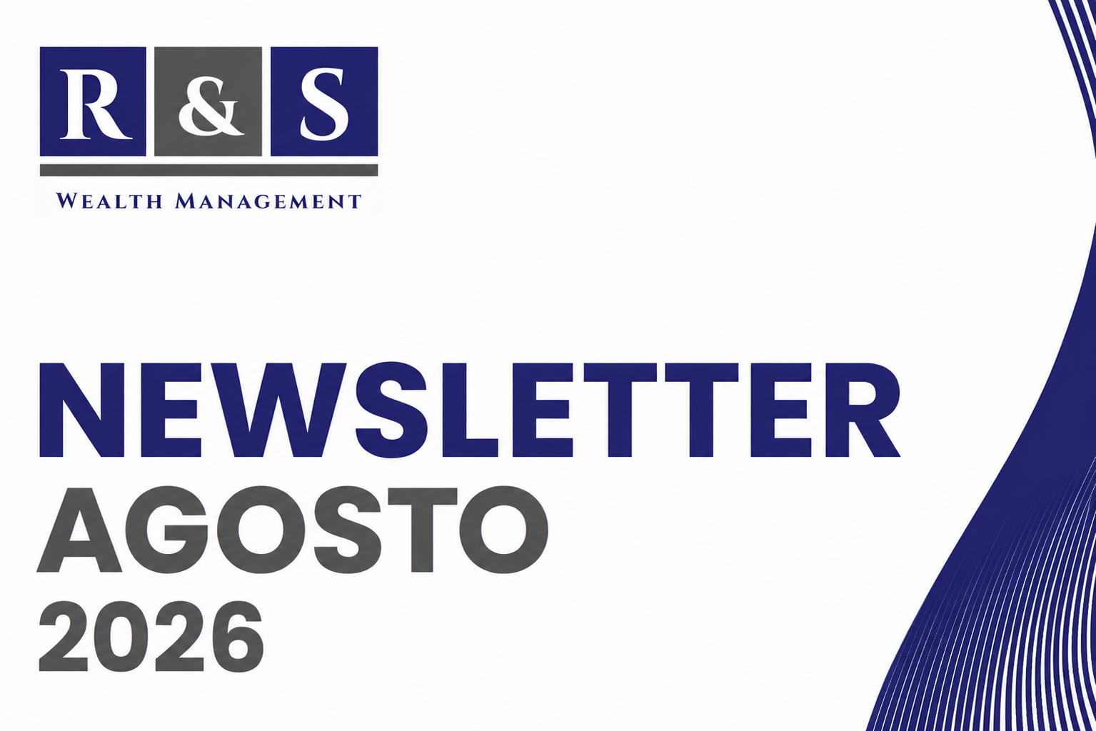 Newsletter: Agosto 2026